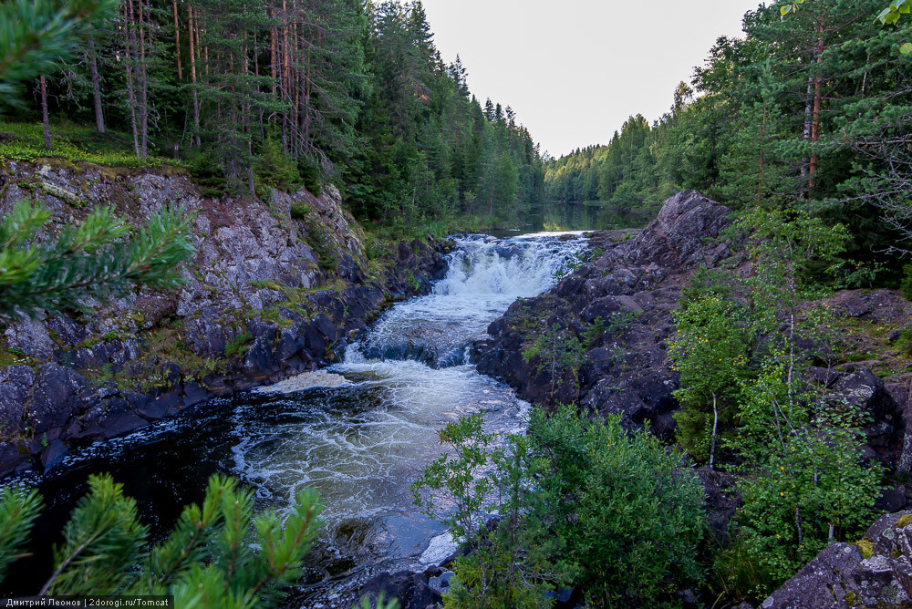 Водопады Карелии